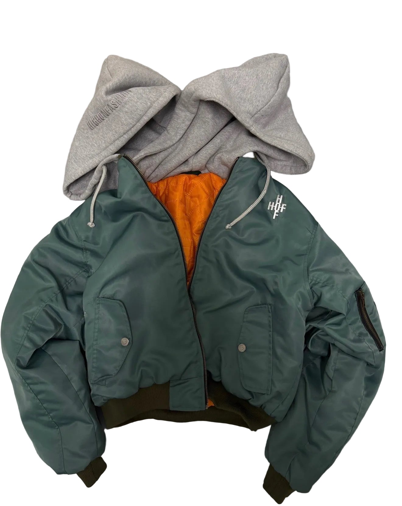 Double Hooded Bomber