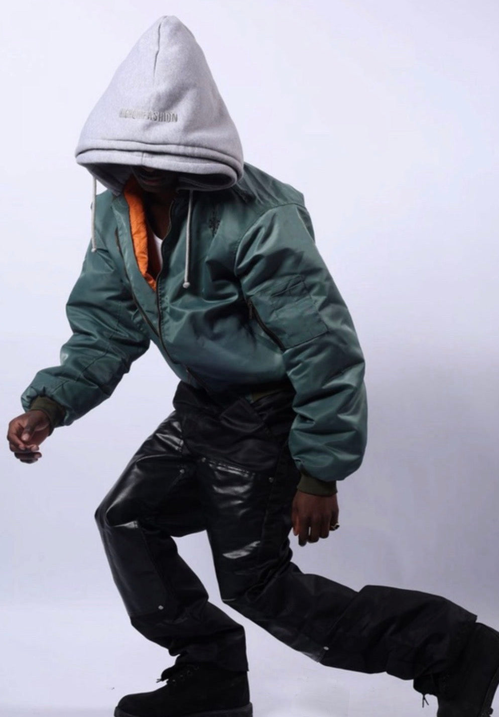 Double Hooded Bomber